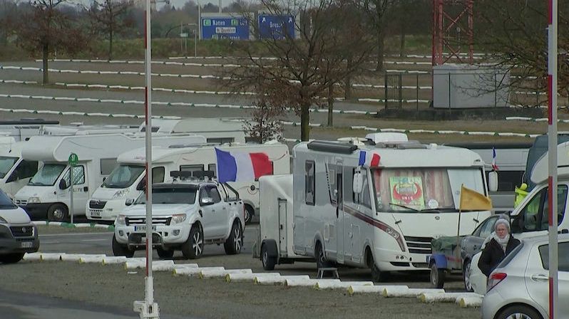 Belgická policie nepustila do Bruselu konvoj protestujících